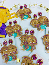 Load image into Gallery viewer, Purple &amp; Gold Helmet
