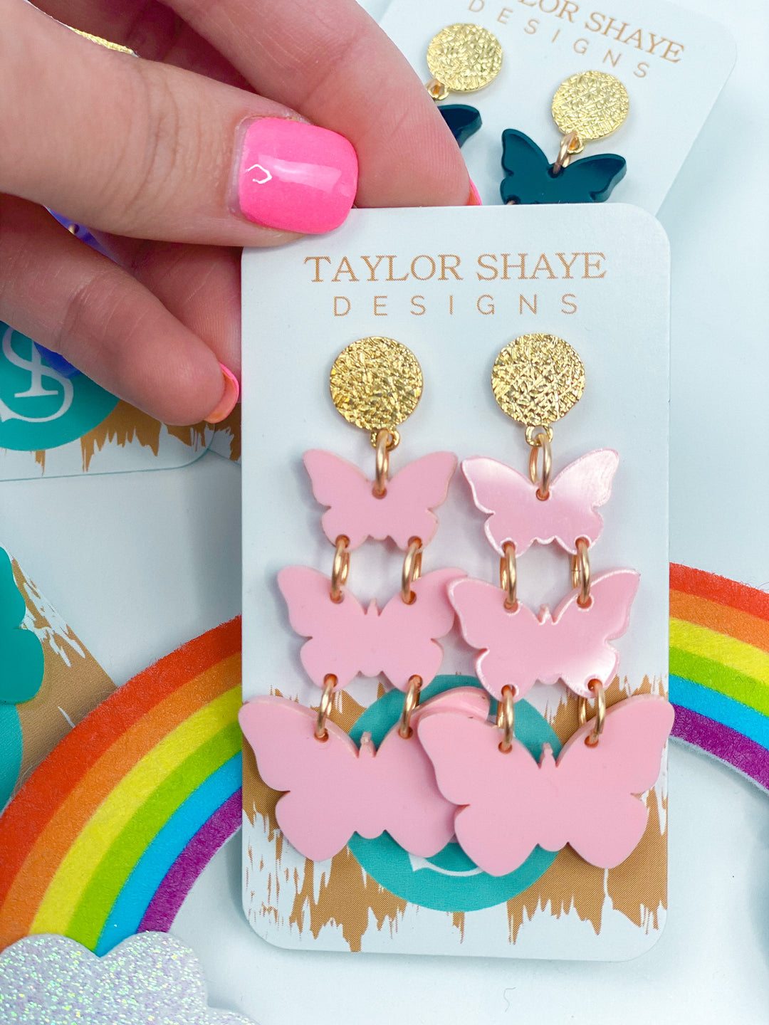 Triple Butterfly Drops