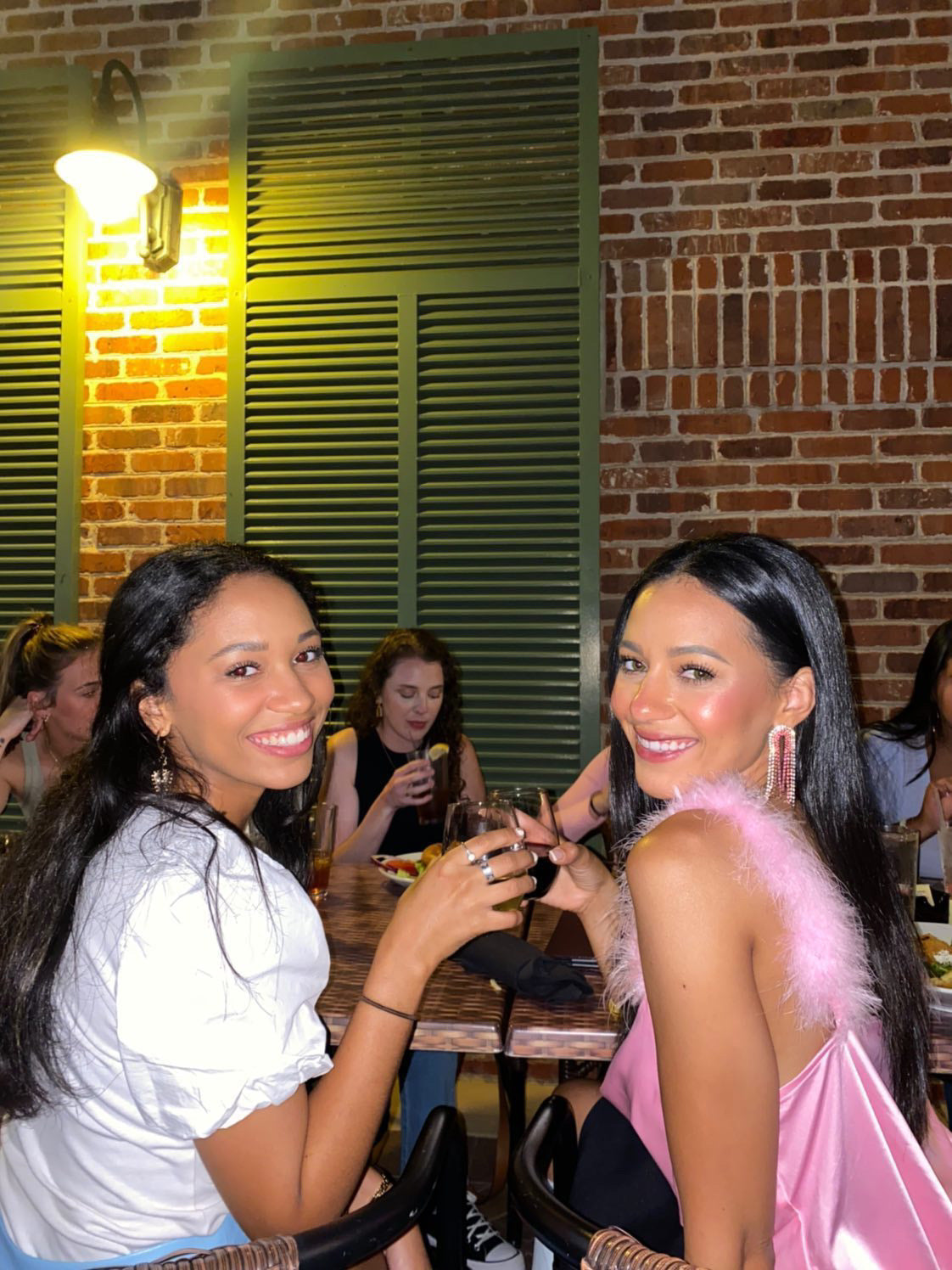 Rhinestone Chain Drops