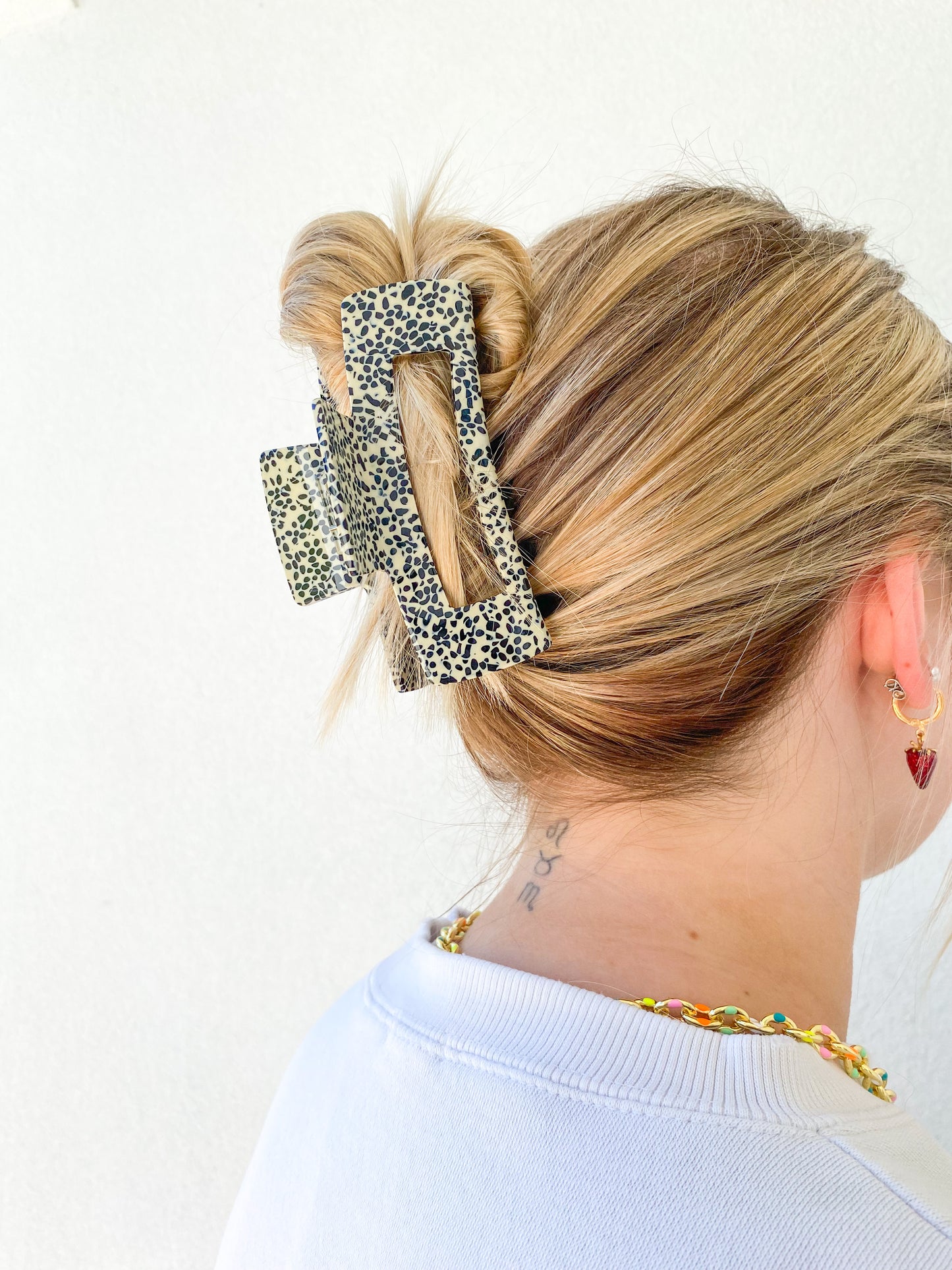 Speckled Hair Clip