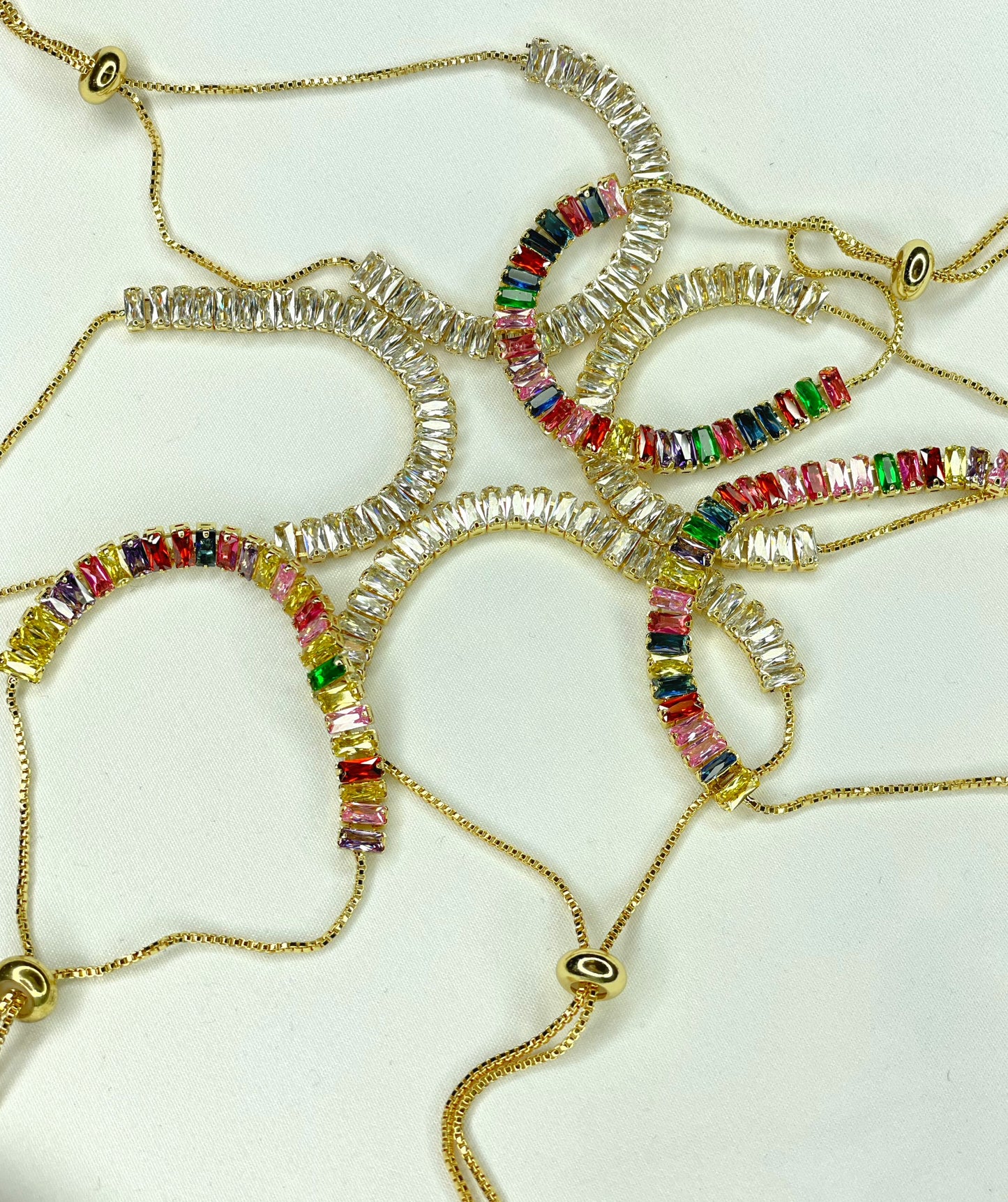 Baguette Adjustable Bracelet