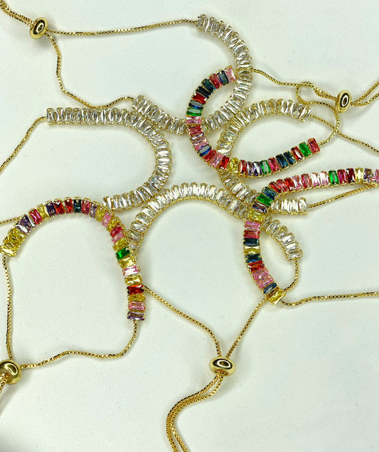 Baguette Adjustable Bracelet