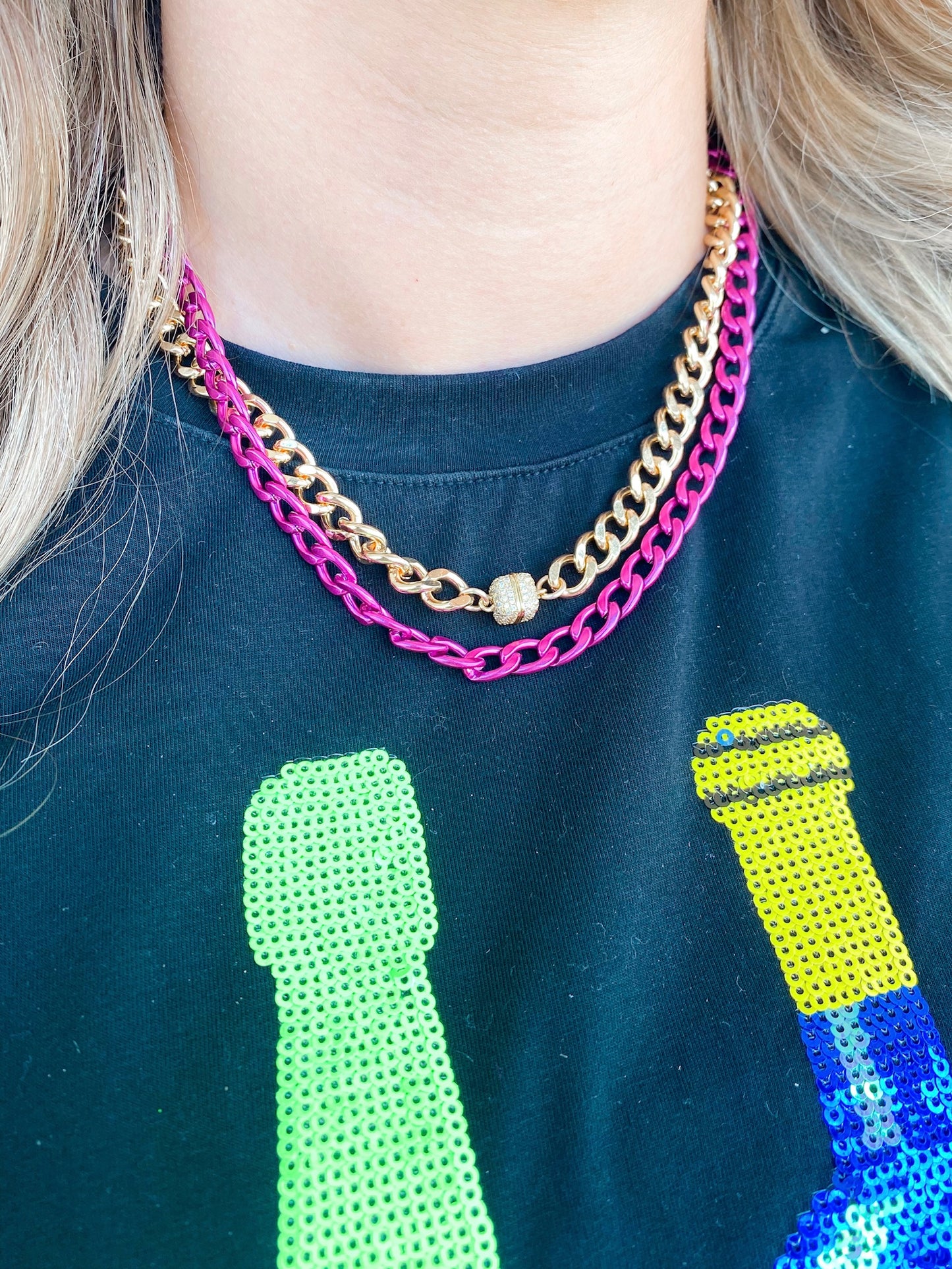 Ayla Metallic Choker