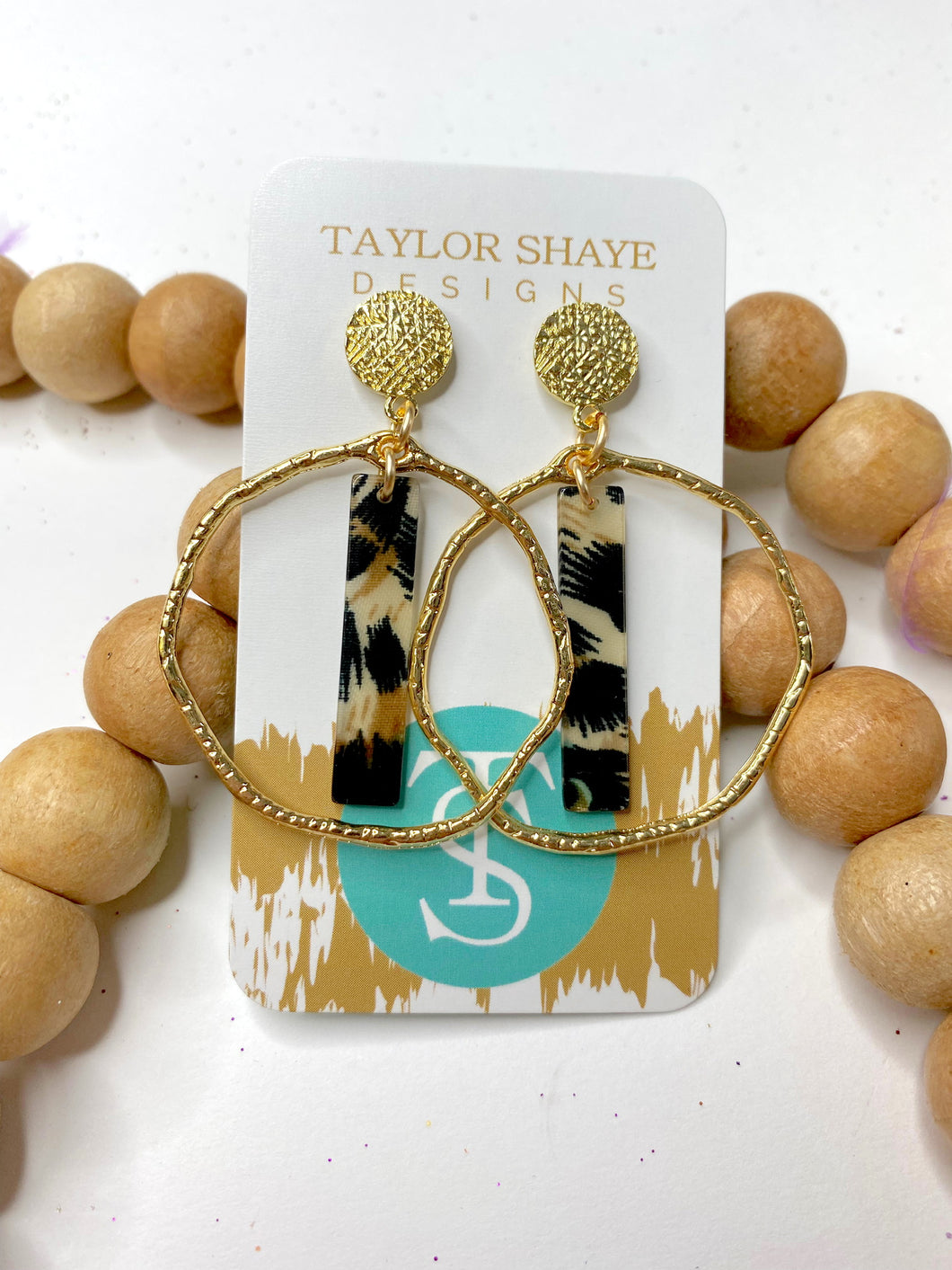 Cheetah Stick Hoops