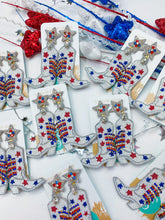 Load image into Gallery viewer, Fourth of July Beaded Boots
