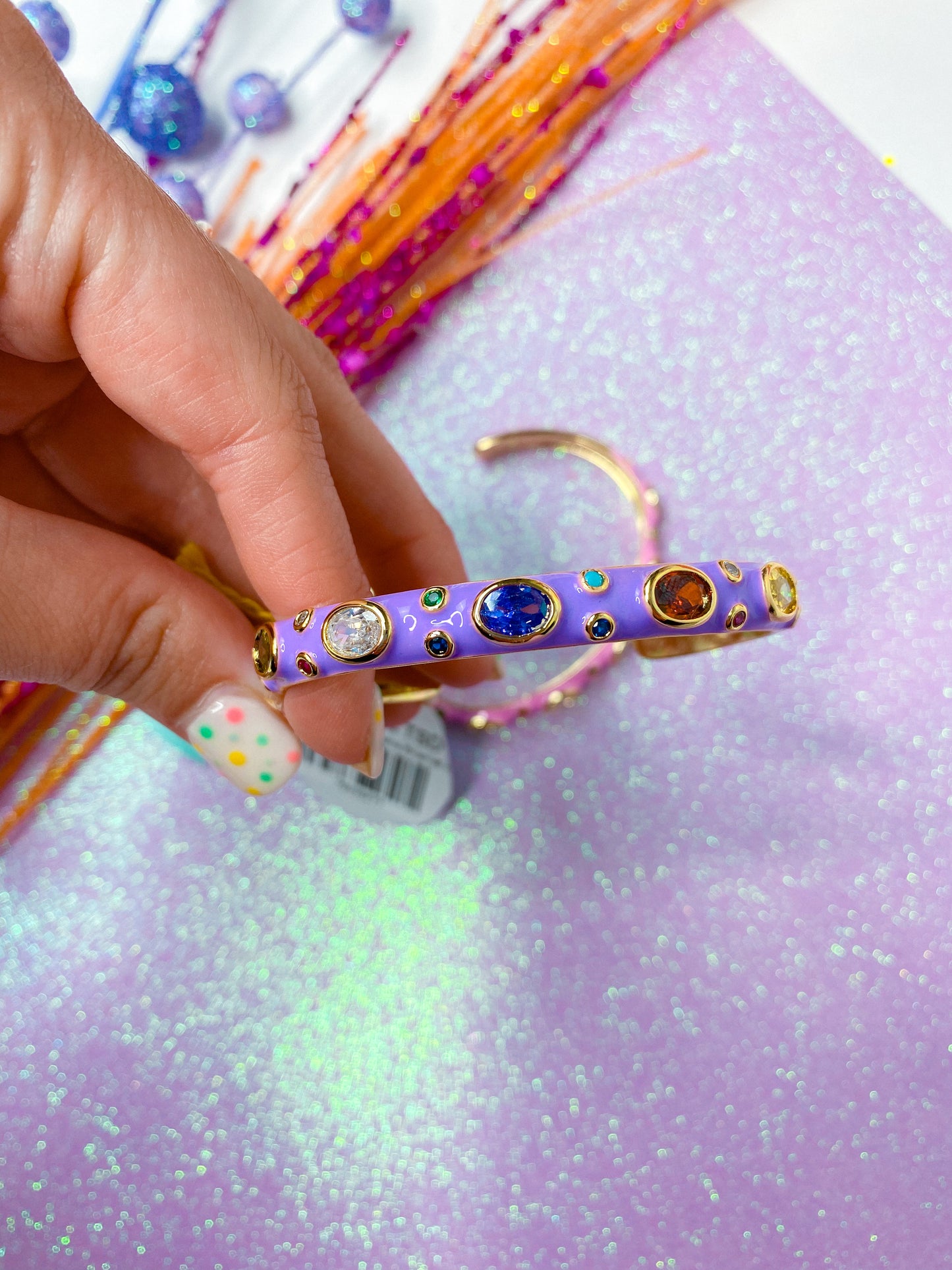 Porsha Enamel Bangles