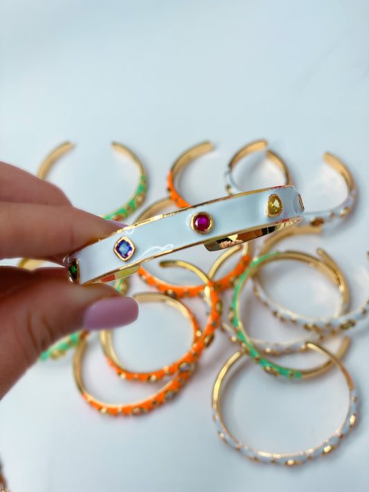 Harper Enamel Bangles