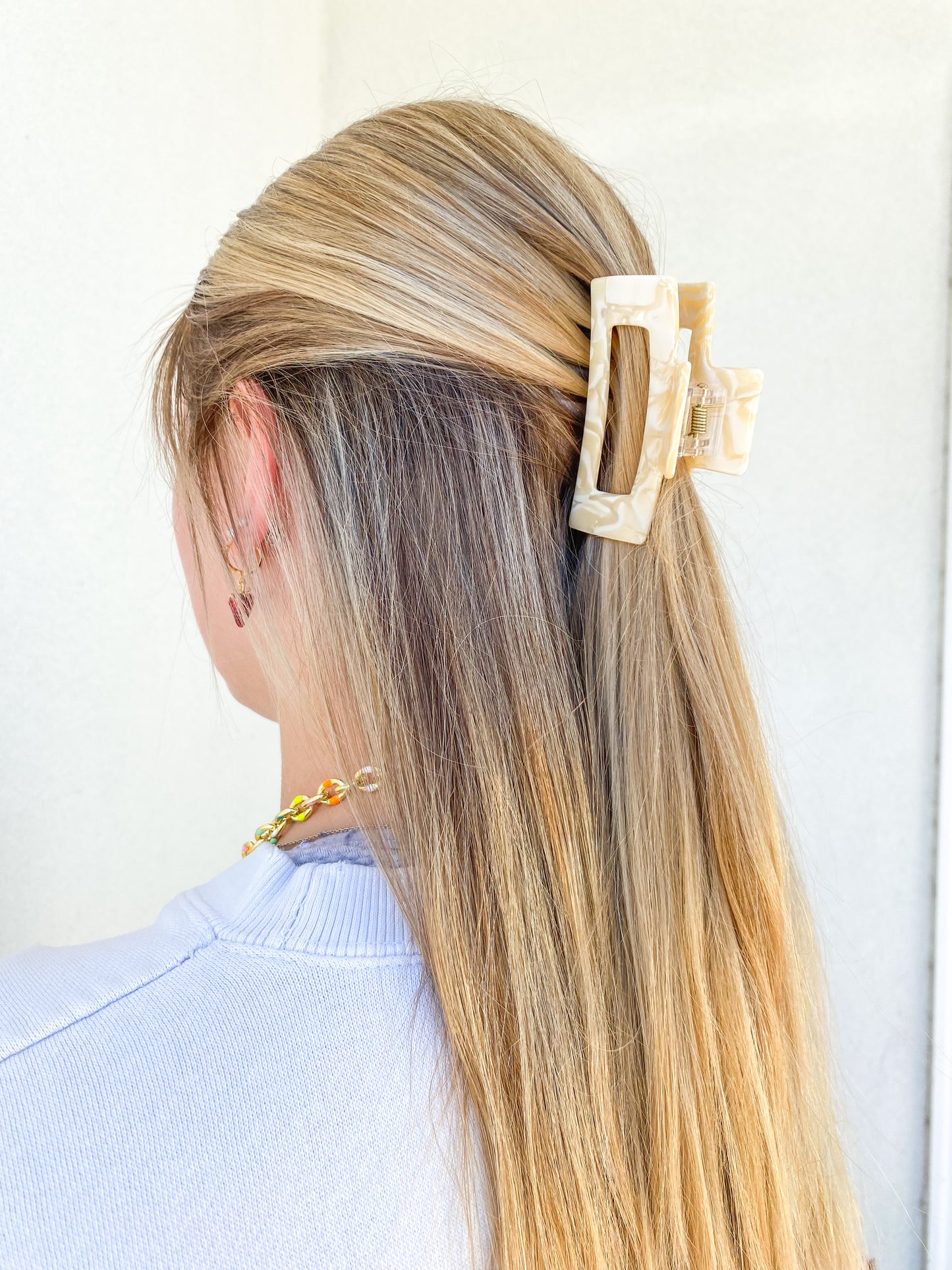 Caramel Swirl Hair Clip