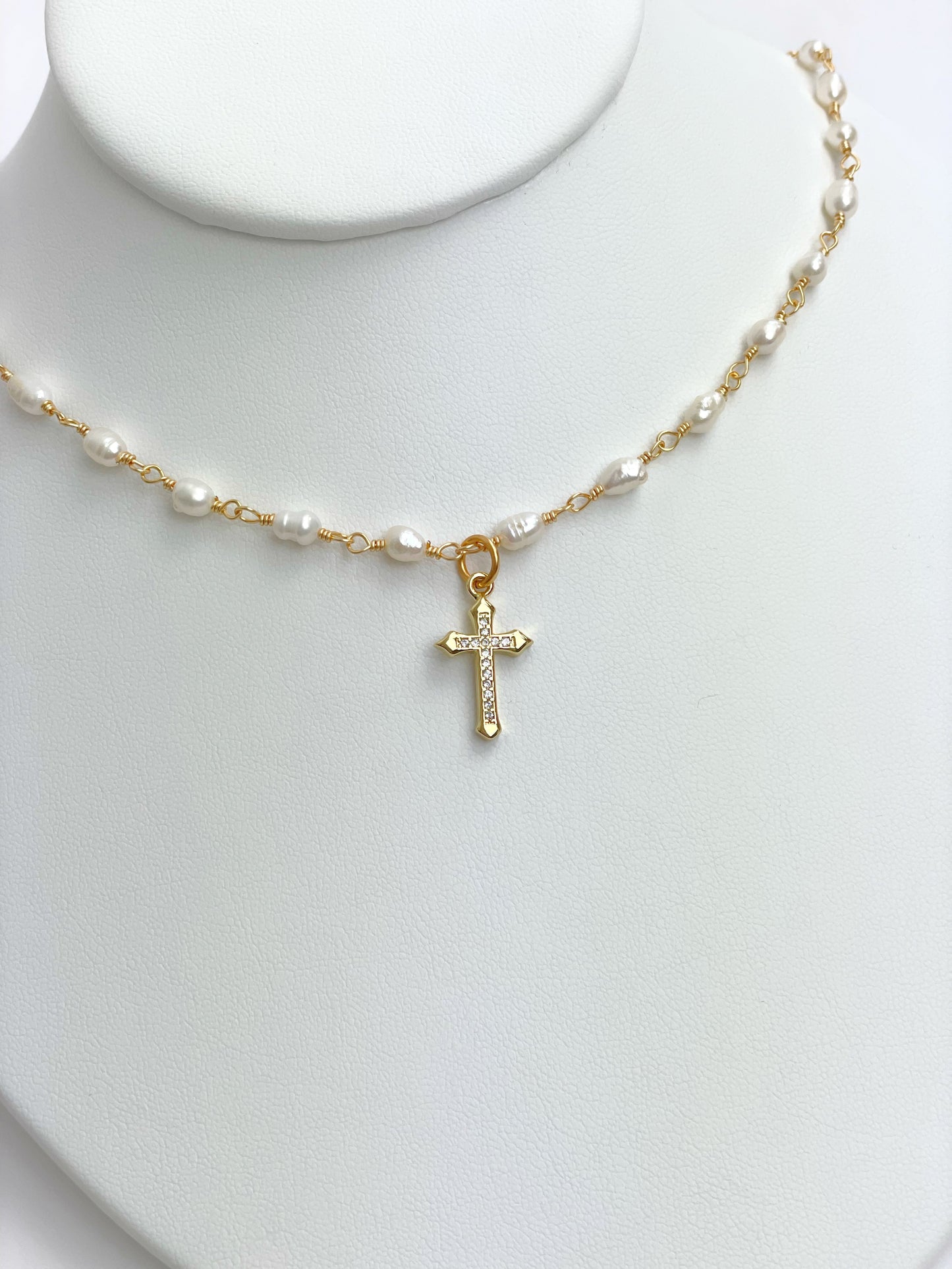 Jacee Cross Necklace