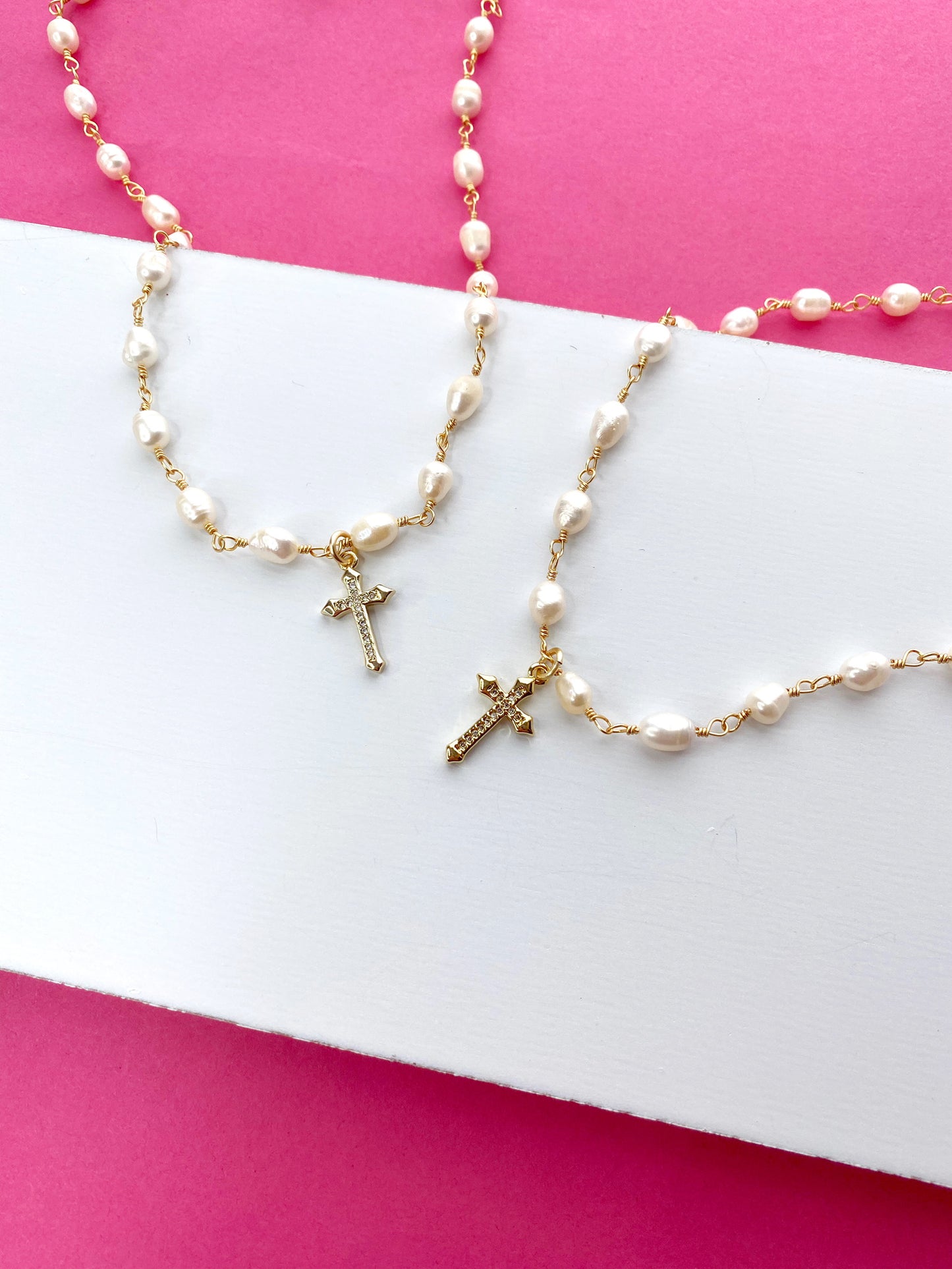 Jacee Cross Necklace