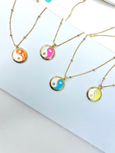 Load image into Gallery viewer, Colorful Yin and Yang Necklace
