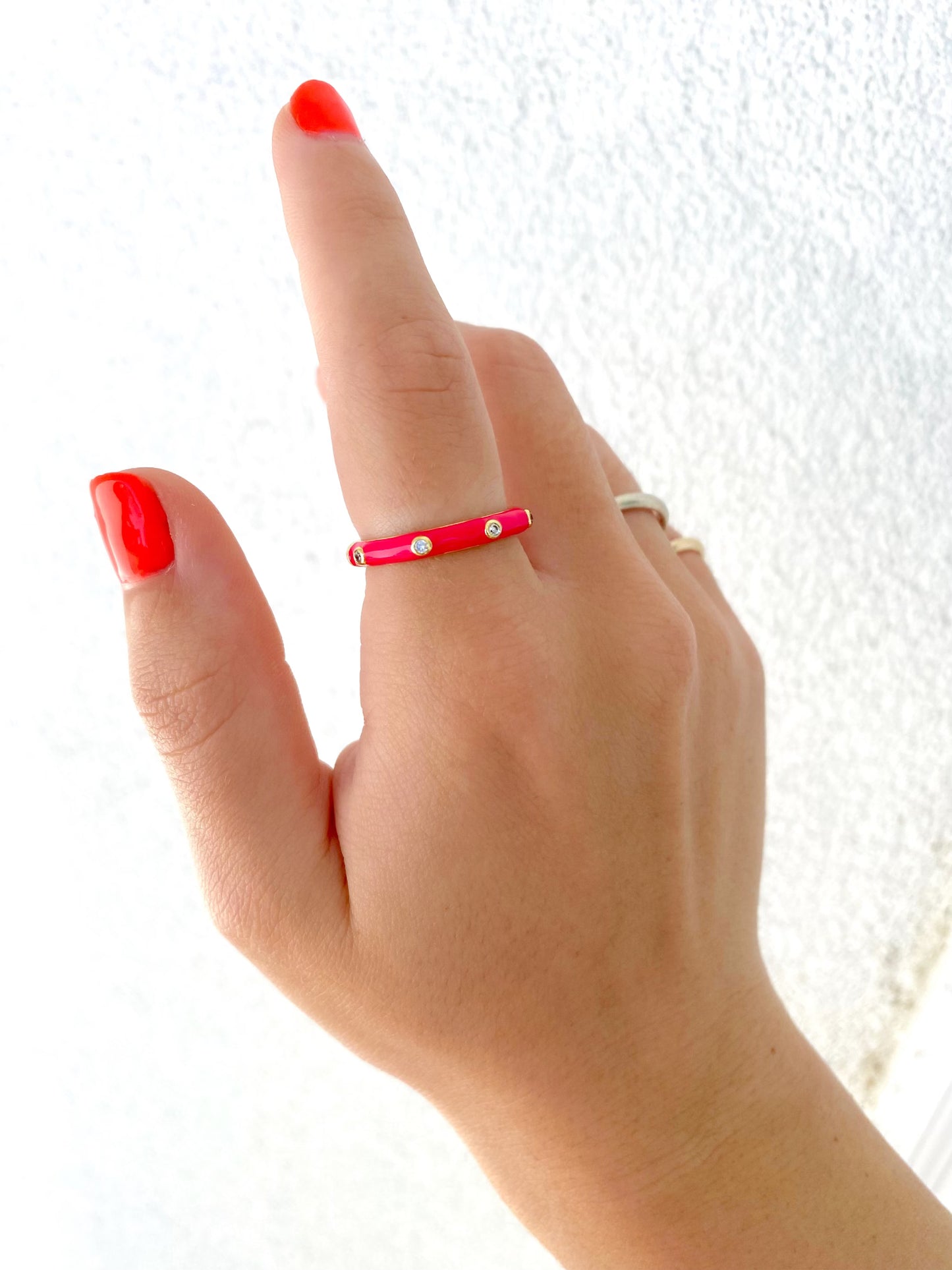 Carly Colorful Rings