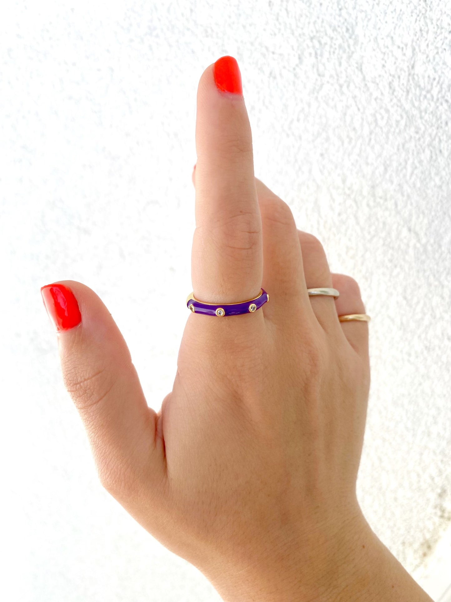 Carly Colorful Rings