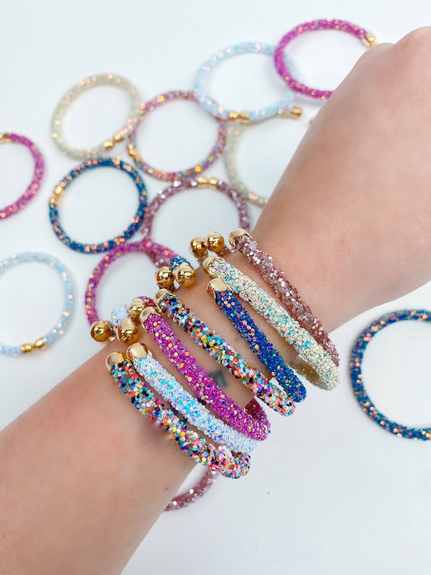 Glitter Adjustable Bracelets