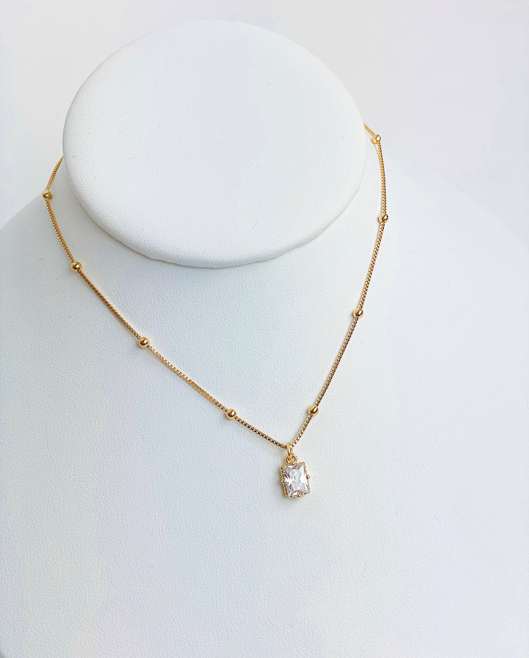 Stassi Necklace - Gold Filled Chain