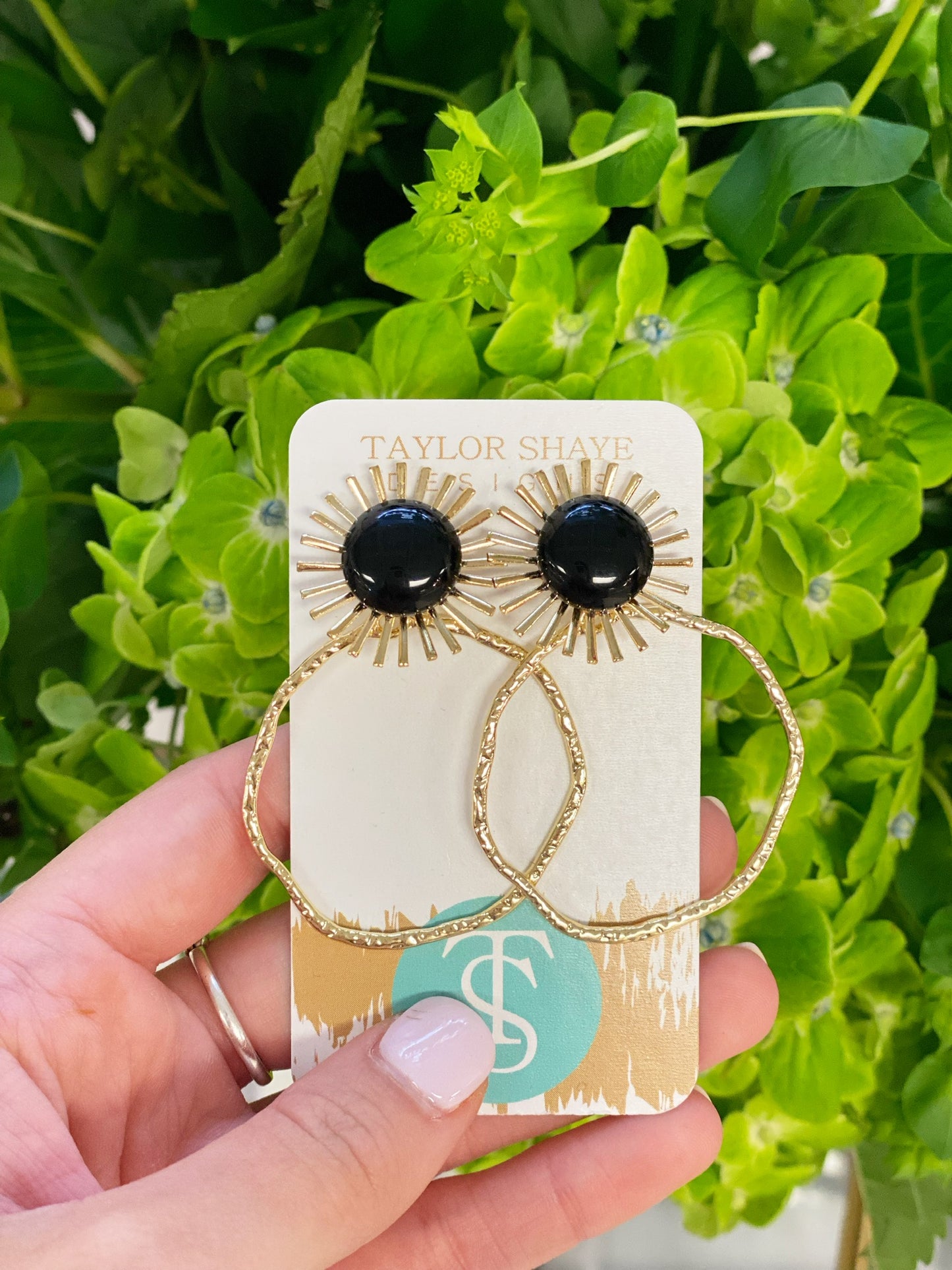 Colorful Sunburst Hoops