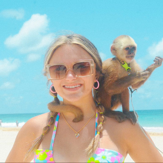 Colorful Enamel Hoops