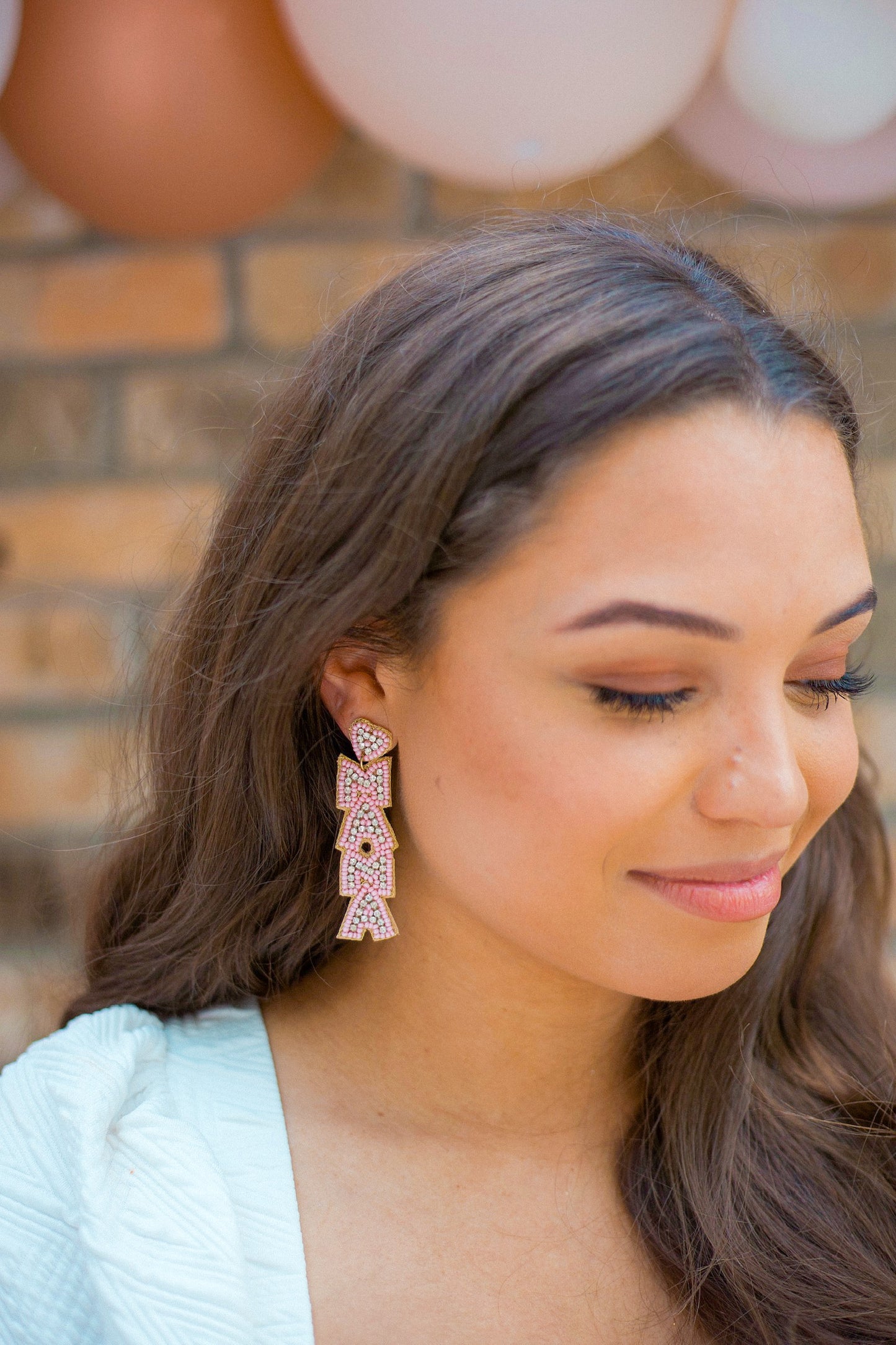 MAMA Beaded Earrings