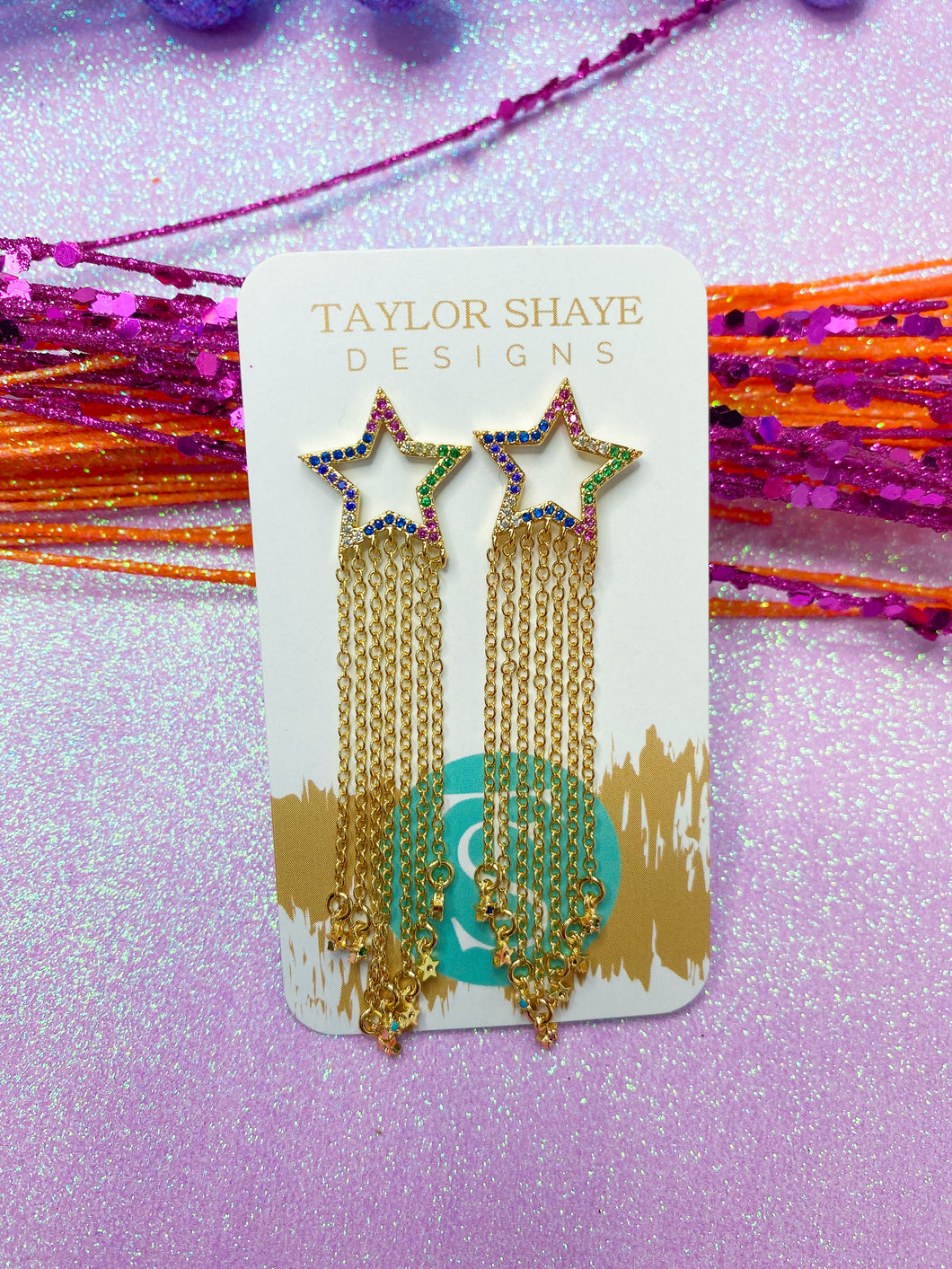 Ashton Chain Star Drops